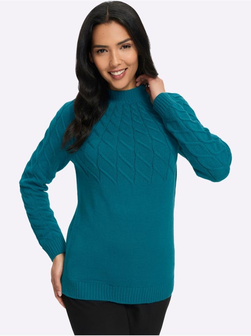 Pull à col montant col montant chaud - taille standard - moda vilona - Kiabi