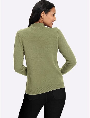 Pull à col montant col montant chaud - taille standard - moda vilona