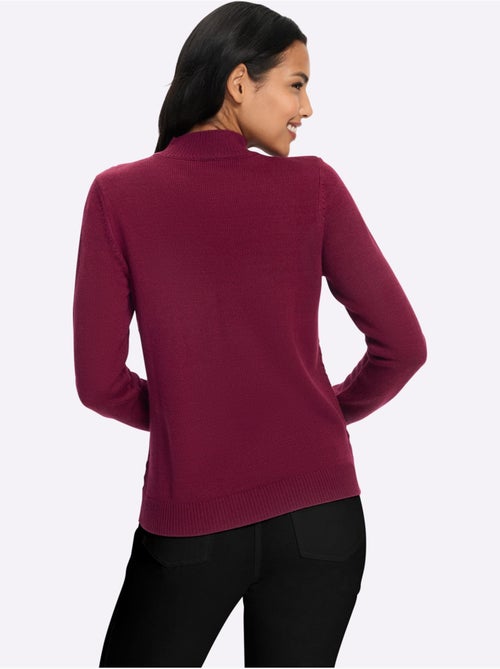 Pull à col montant col montant chaud - taille standard - moda vilona - Kiabi