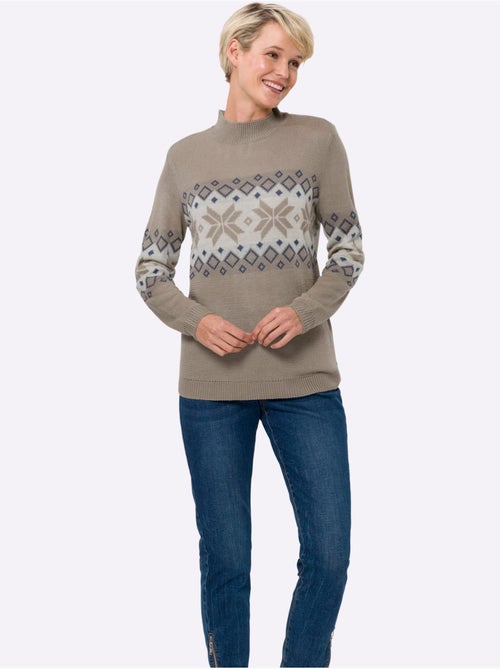 Pull à Col Montant Col Montant Chaud - Taille Standard - Moda Vilona - Kiabi Pull à Col Montant Col Montant Chaud - Taille Standard - Moda Vilona - Kiabi