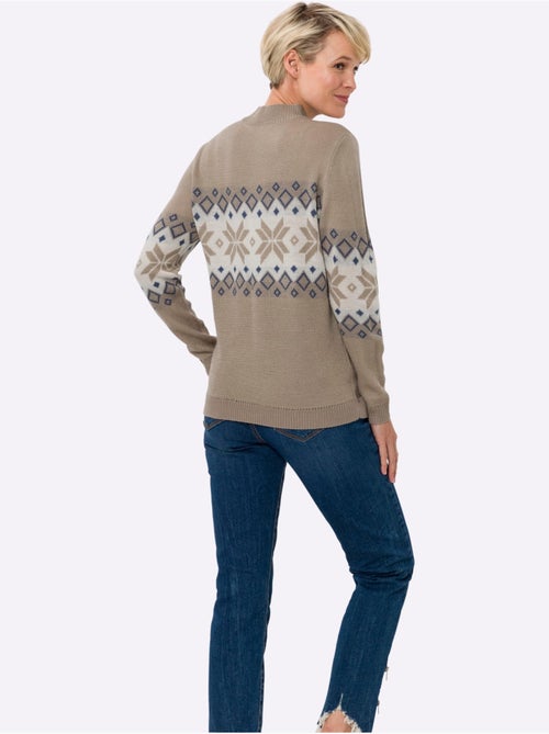 Pull à Col Montant Col Montant Chaud - Taille Standard - Moda Vilona - Kiabi Pull à Col Montant Col Montant Chaud - Taille Standard - Moda Vilona - Kiabi