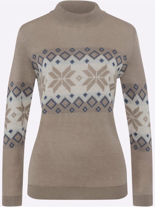 Pull à Col Montant Col Montant Chaud - Taille Standard - Moda Vilona - Kiabi Pull à Col Montant Col Montant Chaud - Taille Standard - Moda Vilona - Kiabi