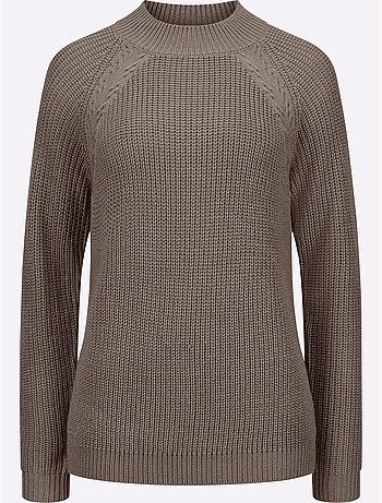 Pull à Col Montant Col Montant Chaud - Taille Standard - Moda Vilona