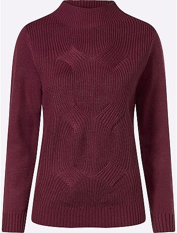 Pull à Col Montant Col Montant Tendance - Taille Standard - Moda Vilona