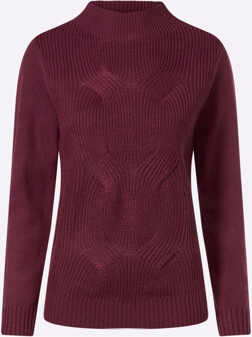 Pull à Col Montant Col Montant Tendance - Taille Standard - Moda Vilona - Kiabi