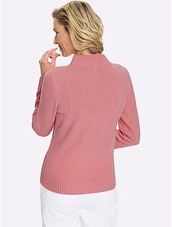 Pull à Col Montant Col Montant Tendance - Taille Standard - Moda Vilona