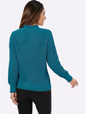 Pull à Col Montant Coton Issu De L'agriculture Biologique - Taille Standard - Witt