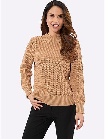 Pull à Col Montant Coton Issu De L'agriculture Biologique - Taille Standard - Witt