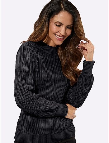 Pull à Col Montant Coton Issu De L'agriculture Biologique - Taille Standard - Witt