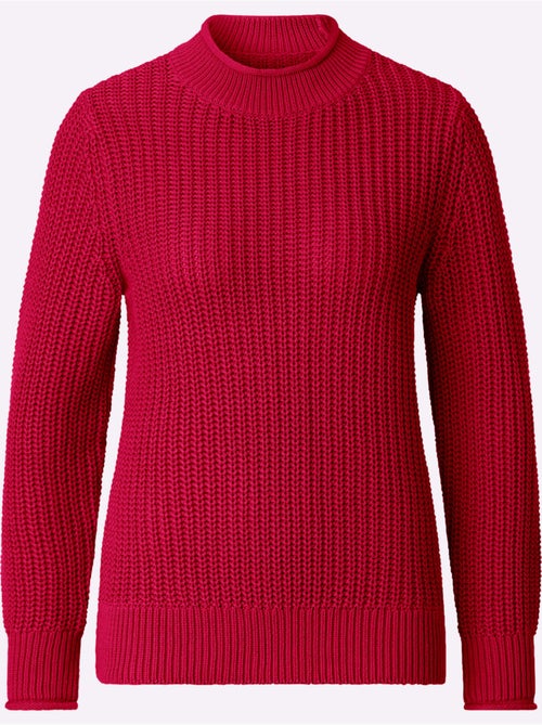 Pull à Col Montant Coton Issu De L'agriculture Biologique - Taille Standard - Witt - Kiabi