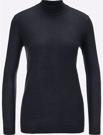 Pull à Col Montant Doux Comme Du Cachemire - Taille Standard - Moda Vilona