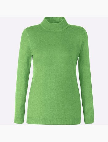 Pull à Col Montant Doux Comme Du Cachemire - Taille Standard - Moda Vilona