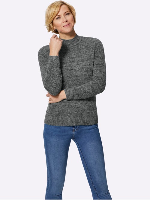 Pull à Col Montant Entretien Facile - Taille Standard - Witt - Kiabi Pull à Col Montant Entretien Facile - Taille Standard - Witt - Kiabi
