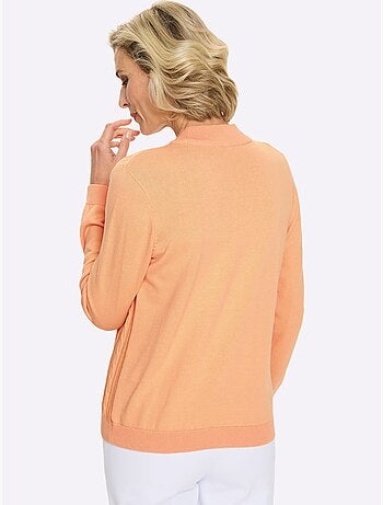Pull à Col Montant Motif Torsadé Mode - Taille Standard - Moda Vilona