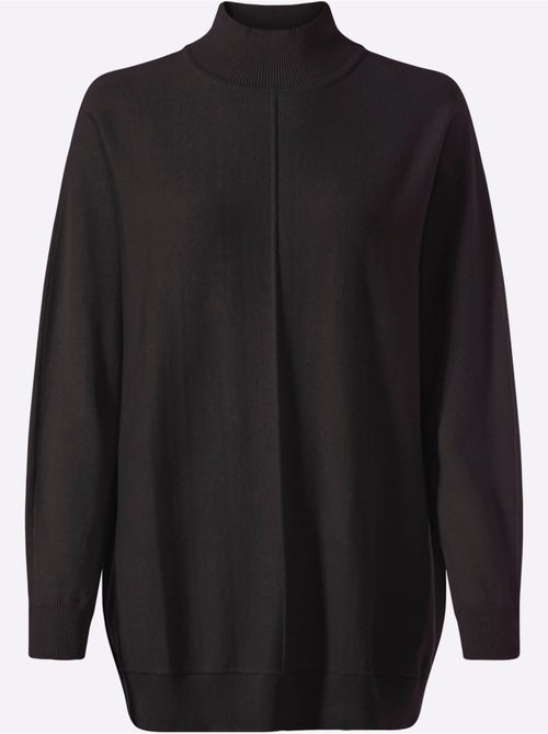 Pull à Col Montant Pur Coton - Taille Standard - helline - Kiabi