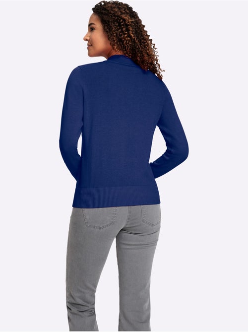 Pull à Col Montant Pur Coton - Taille Standard - Witt - Kiabi Pull à Col Montant Pur Coton - Taille Standard - Witt - Kiabi