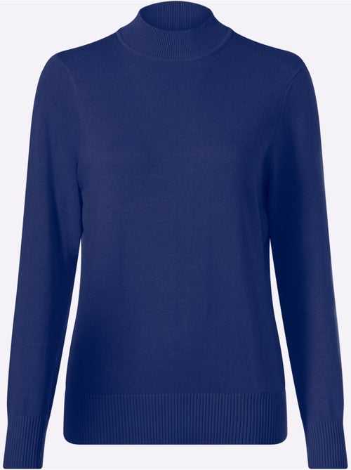 Pull à Col Montant Pur Coton - Taille Standard - Witt - Kiabi Pull à Col Montant Pur Coton - Taille Standard - Witt - Kiabi