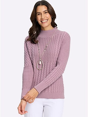 Pull à Col Montant Pur Coton - Taille Standard - Witt