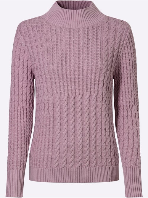 Pull à Col Montant Pur Coton - Taille Standard - Witt - Kiabi Pull à Col Montant Pur Coton - Taille Standard - Witt - Kiabi