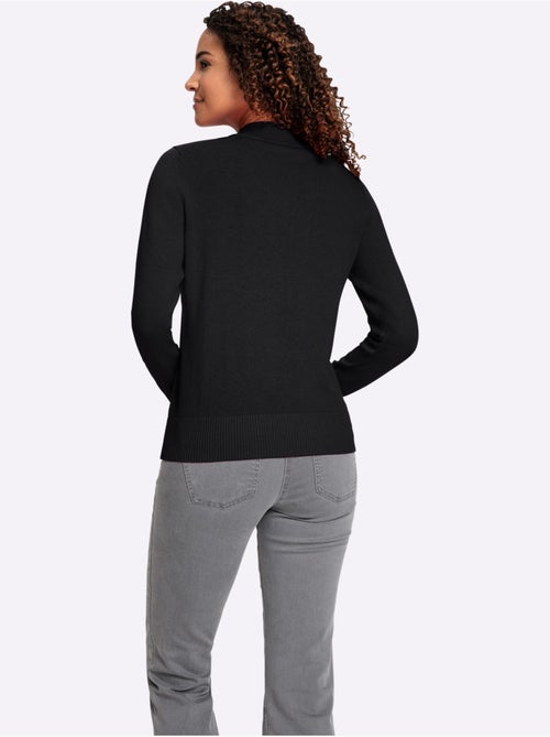 Pull à Col Montant Pur Coton - Taille Standard - Witt - Kiabi Pull à Col Montant Pur Coton - Taille Standard - Witt - Kiabi