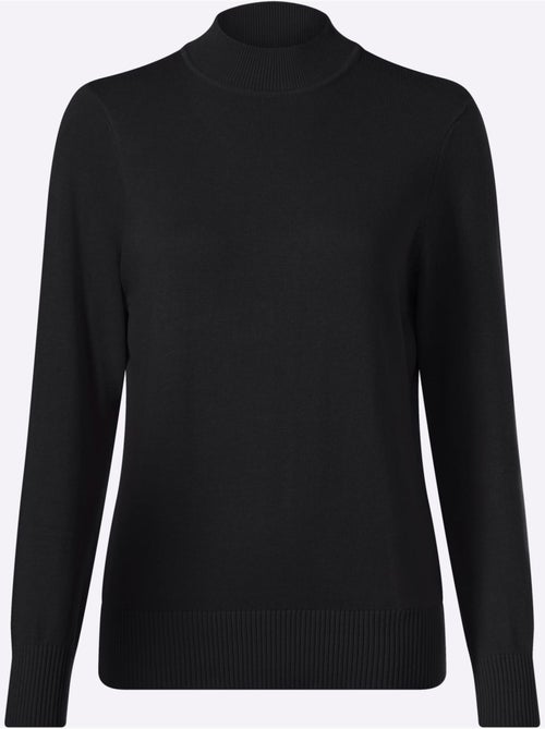 Pull à Col Montant Pur Coton - Taille Standard - Witt - Kiabi Pull à Col Montant Pur Coton - Taille Standard - Witt - Kiabi