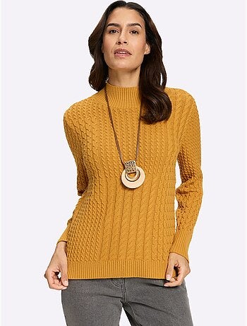 Pull à Col Montant Pur Coton - Taille Standard - Witt
