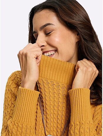 Pull à Col Montant Pur Coton - Taille Standard - Witt