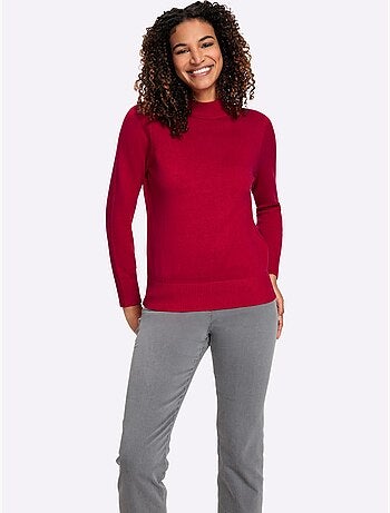 Pull à Col Montant Pur Coton - Taille Standard - Witt
