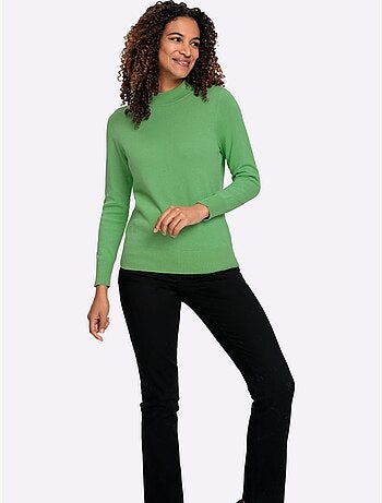 Pull à Col Montant Pur Coton - Taille Standard - Witt