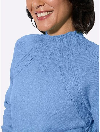 Pull à col montant toucher très doux - taille standard - witt