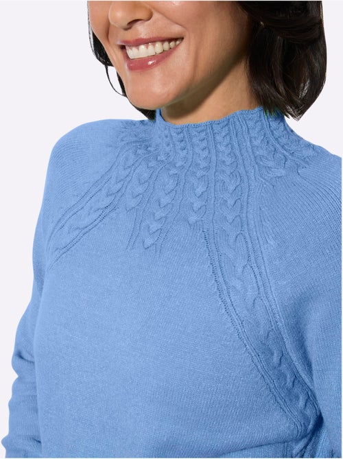 Pull à Col Montant Toucher Très Doux - Taille Standard - Witt - Kiabi Pull à Col Montant Toucher Très Doux - Taille Standard - Witt - Kiabi