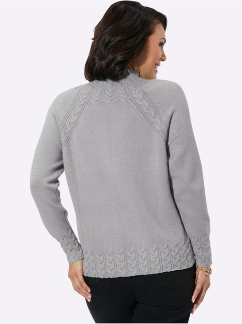 Pull à Col Montant Toucher Très Doux - Taille Standard - Witt - Kiabi Pull à Col Montant Toucher Très Doux - Taille Standard - Witt - Kiabi