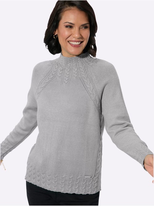 Pull à Col Montant Toucher Très Doux - Taille Standard - Witt - Kiabi Pull à Col Montant Toucher Très Doux - Taille Standard - Witt - Kiabi