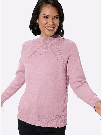 Pull à col montant toucher très doux - taille standard - witt