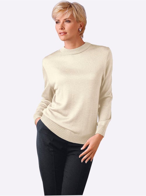 Pull à col montant tricot fin élégant - taille standard - witt - Kiabi