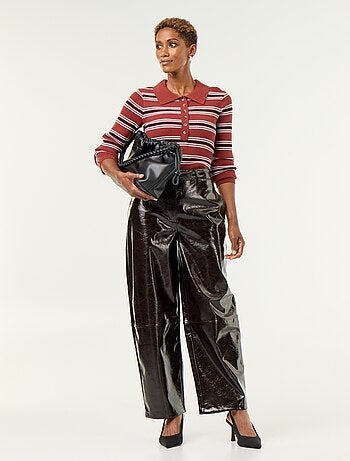 Pull à col polo