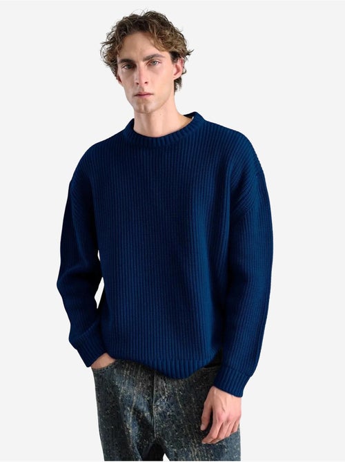 Pull à col rond côtelé pour homme giesto - Kiabi Pull à col rond côtelé pour homme giesto - Kiabi