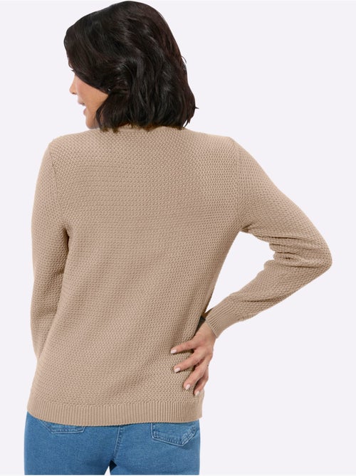 Pull à Col Roulé 50% Coton - Taille Standard - Witt - Kiabi