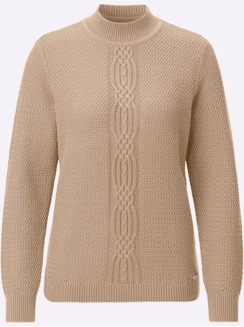 Pull à Col Roulé 50% Coton - Taille Standard - Witt - Kiabi