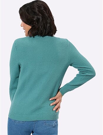 Pull à col roulé 50% coton - taille standard - witt