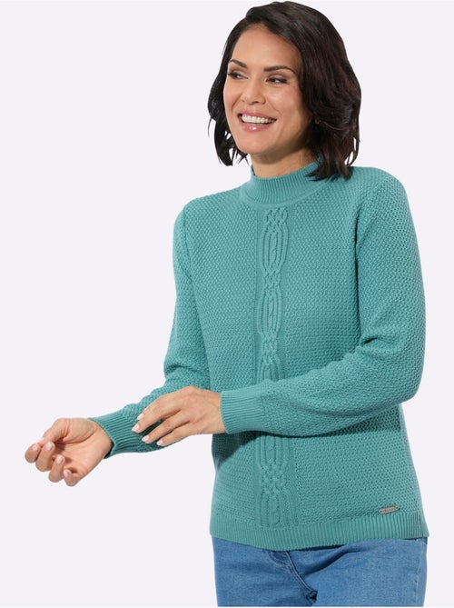 Pull à Col Roulé 50% Coton - Taille Standard - Witt - Kiabi