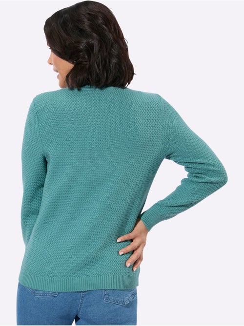 Pull à Col Roulé 50% Coton - Taille Standard - Witt - Kiabi