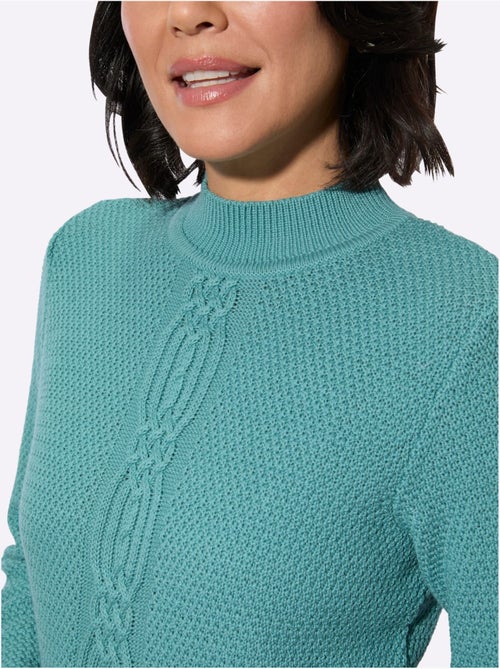 Pull à Col Roulé 50% Coton - Taille Standard - Witt - Kiabi