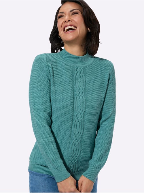Pull à Col Roulé 50% Coton - Taille Standard - Witt - Kiabi