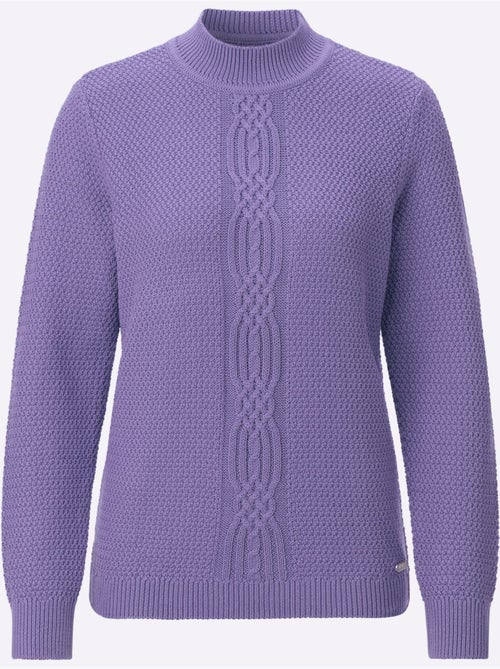 Pull à col roulé 50% coton - taille standard - witt - Kiabi Pull à col roulé 50% coton - taille standard - witt - Kiabi
