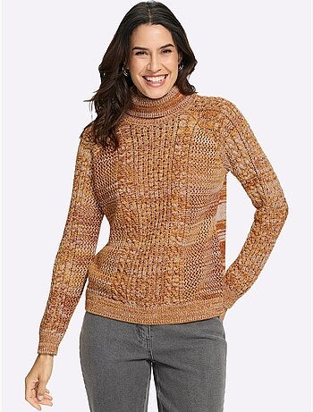 Pull à Col Roulé 50% Coton - Taille Standard - Witt