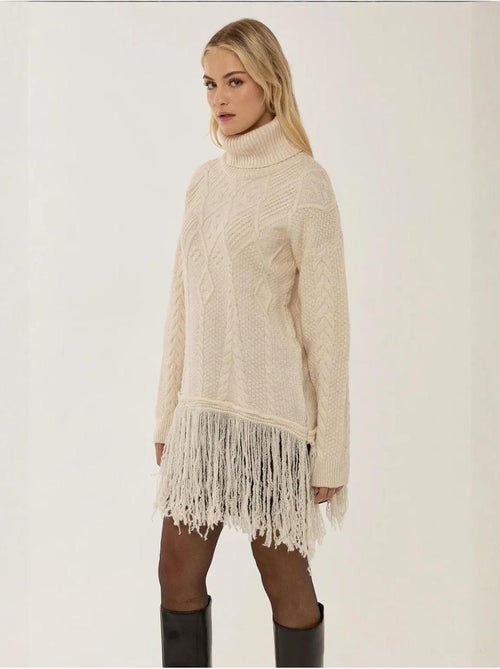 Pull à col roulé à pompons - Kiabi Pull à col roulé à pompons - Kiabi