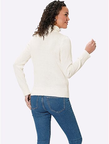 Pull à Col Roulé Avec Coton - Taille Standard - Witt