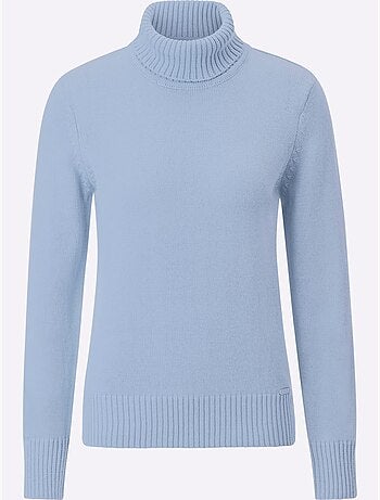 Pull à col roulé avec coton - taille standard - witt