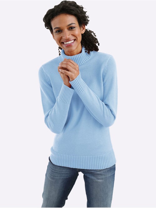 Pull à Col Roulé Avec Coton - Taille Standard - Witt - Kiabi